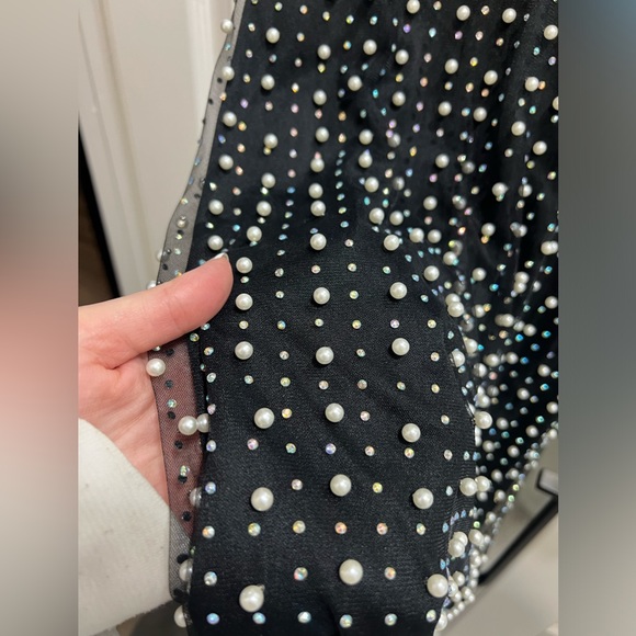 Black beaded Dress - Picture 3 of 7